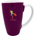 18 Oz. Grand Challenger Mug - 4 Color Process (Lime Green/White)